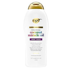 OGX Extra Creamy + Coconut Miracle Oil Ultra Moisture Body Wash, 19.5 Fl Oz Retailxpres