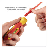 OEMTOOLS 22593 10 Piece Insulated Screwdriver Set, 4 Flathead Screwdrivers, 4 Phillips Screwdrivers, Interchangeable Blades And Electrician Retailxpres