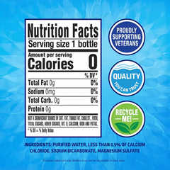 Pure Life Purified Water Bottles, 24 Pack - Still Bottled Water Enhanced with Minerals for a Crisp Taste, Plastic Bottles - 8 Fl Oz Retailxpres