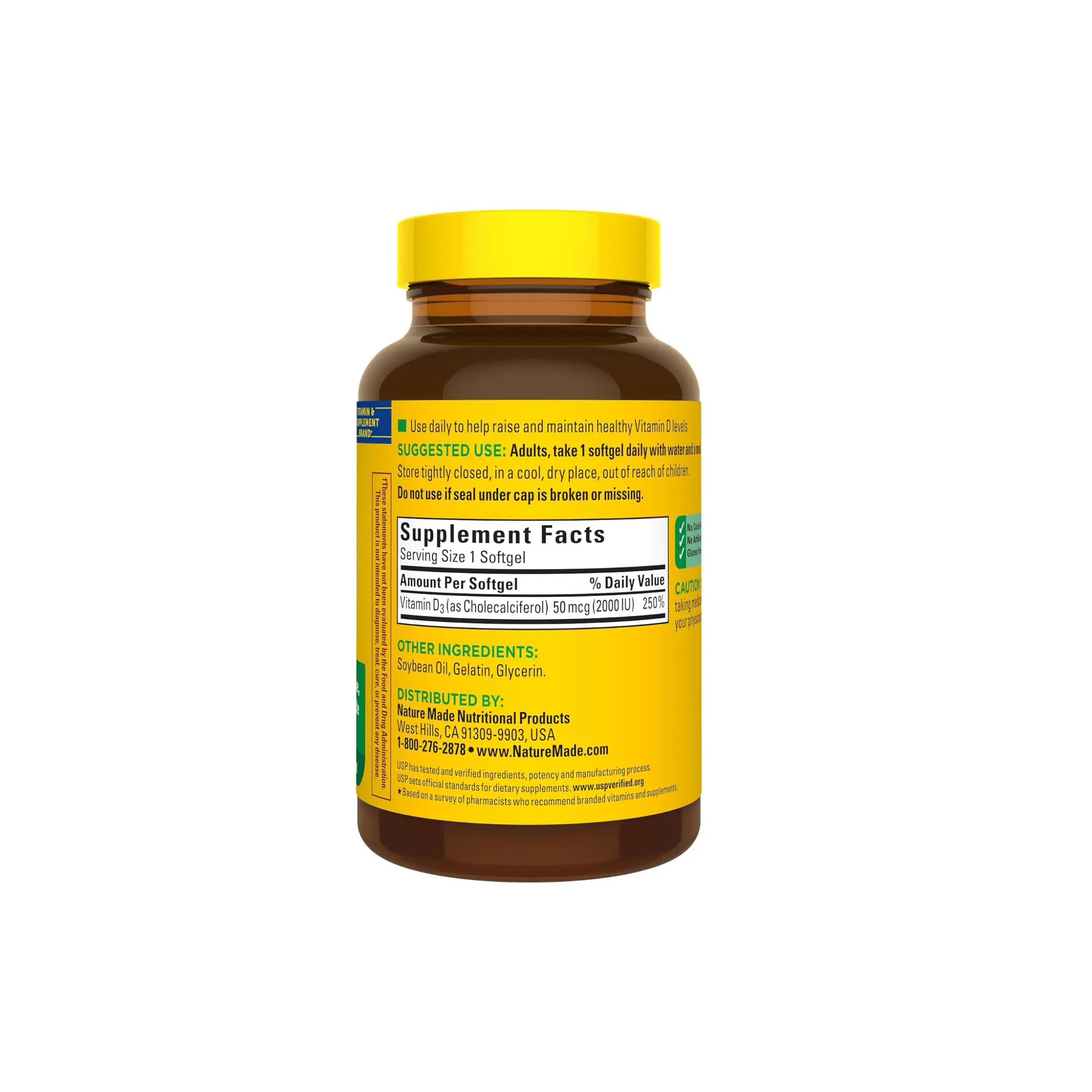 Vitamin D3 2000 IU (50 mcg) Retailxpres