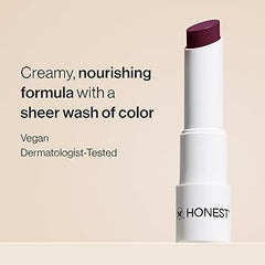 Honest Beauty Moisturizing Vegan Tinted Lip Balm | Antioxidant-rich Acai Extracts + Avocado Oil | Paraben Free + Cruelty Free | Plum Drop Retailxpres