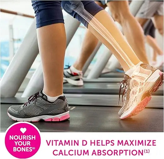 Caltrate 600 Plus D3 Calcium and Vitamin D Supplement Tablets, Bone Health Supplements for Adults - 200 Count Retailxpres