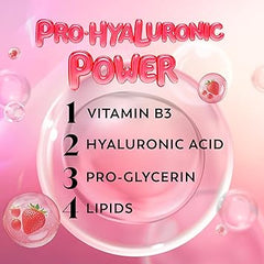 Olay Body Wash for Women, Intensely Hydrating, Pro-Hyaluronic Acid Serum Complex, Renews Moisture, Vitamin B3 Lameller Technology, For All Skin Types, Strawberry Summer Fizz Scent, 20 fl oz Retailxpres