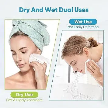 AIDEA Disposable Face Towels 50 Count – Soft Dry Wipes for Sensitive Skin & Makeup Removal Retailxpres