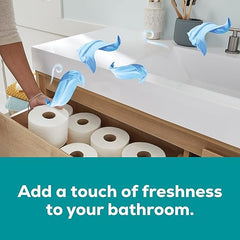 Angel Soft Toilet Paper with Fresh Linen Scented Tube, 8 Mega Rolls = 32 Regular Rolls, Soft and Strong Toilet Tissue Retailxpres