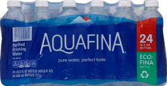Aquafina Water, Purified, 16.9 Fl Oz (Pack of 24) Retailxpres