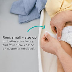 Baby Diapers - Size 1 (4-11 lbs), Half-Monthly Supply (72 Count), Leak Protection, Skin-Friendly, Ultrasoft, Perfume- & Chlorine-Free, Hypoallergenic, Dermatologist Tested, Oeko-TEX® Retailxpres