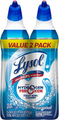 Buy Lysol Toilet Bowl Cleaner Gel 24oz Pack of 2 Ocean Fresh โ Bleach Free
