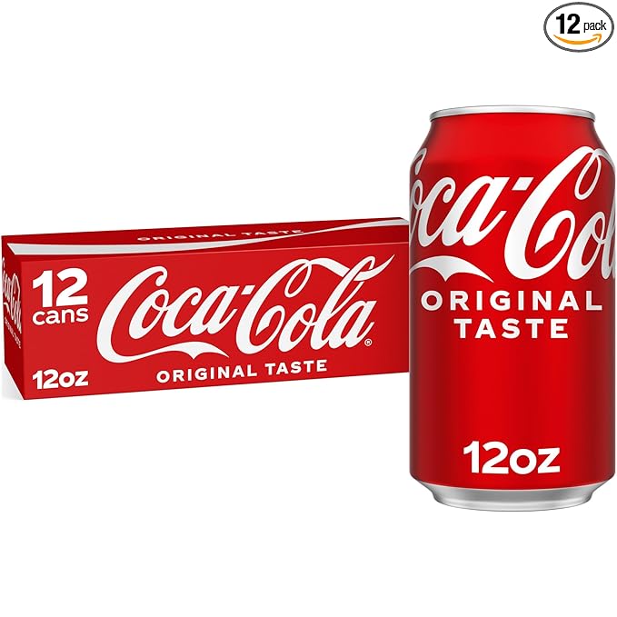 Coca-Cola 12 fl oz cans 12 pack classic soda drink