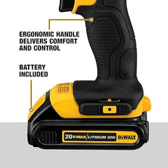 DEWALT 20V Max Cordless Drill/Driver Kit, 2 Batteries and Charger Included (DCD771C2) Retailxpres