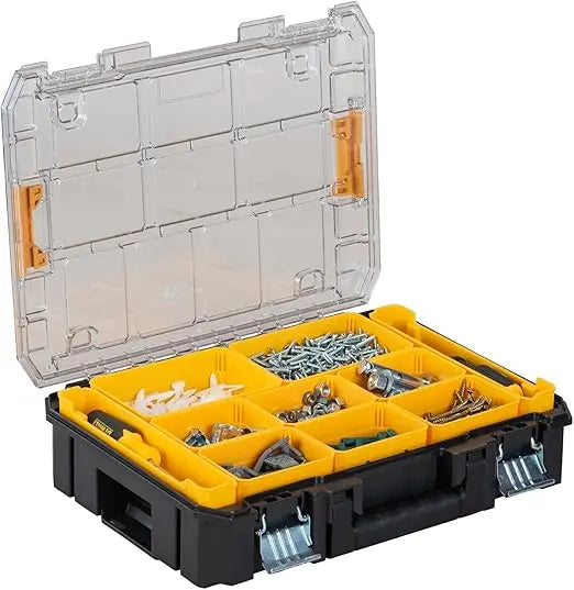 DeWalt Modular TSTAK Small Parts Organizer Durable Tool Storage Box DWST17805