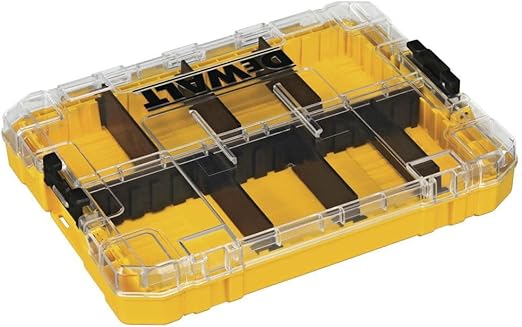 DeWalt Tough Case Tool Box Organizer DWAN2190 Medium 8 Compartment Storage Box