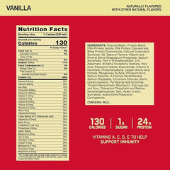 Optimum Nutrition Gold Standard Protein Shake, 24g Protein, Ready to Drink Protein Shake, Gluten Free, Vitamin C for Immune Support, Vanilla, 11 Fl Oz, 12 Count (Pack of 1) (Packaging May Vary) Retailxpres