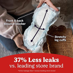 Huggies Size 1 Diapers, Little Snugglers Baby Diapers, Size 1 (8-14 lbs), 32 Count, Packaging May Vary Retailxpres