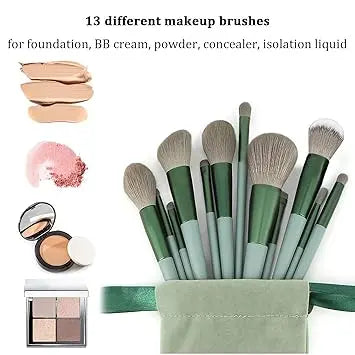 Makeup Brushes 22 Pcs Makeup Kit,Foundation Brush Eyeshadow Brush Make up Brushes Set (Green, 22 Piece Set) Retailxpres