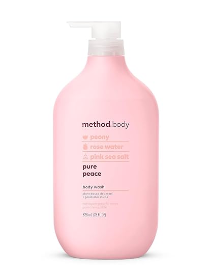 Method Body Wash, Pure Peace, Paraben and Phthalate Free, Biodegradable Formula, 28 oz (Pack of 1) Retailxpres