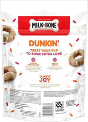Milk-Bone Dunkin' Vanilla Glaze Flavor Dog Biscuits with Other Natural Flavors, 8 oz Bag Retailxpres