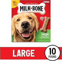Milk-Bone Original Dog Treats Biscuits for Large Dogs, 10 Pounds (Packaging May Vary) Retailxpres