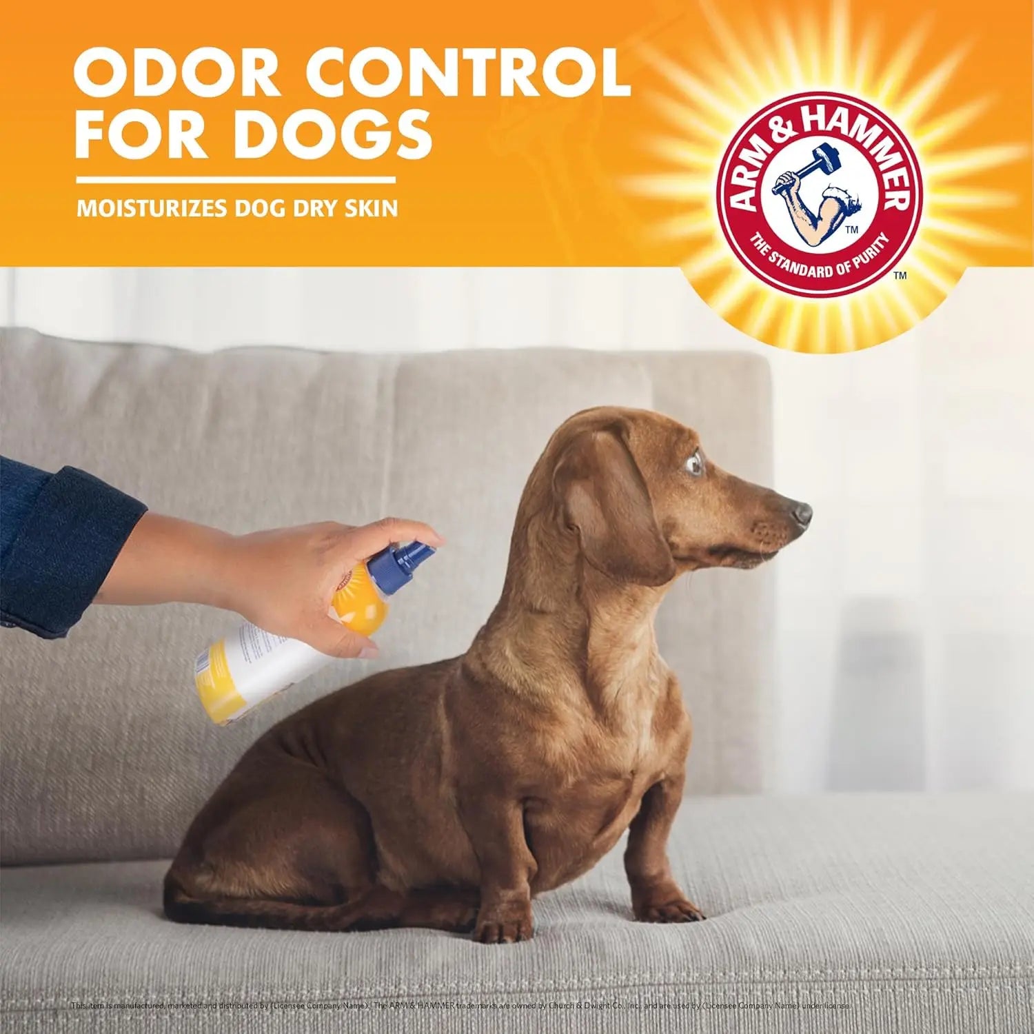 Arm & Hammer for Pets Super Deodorizing Spray for Dogs | Best Odor Eliminating Spray for All Dogs & Puppies | Fresh Kiwi Blossom Scent That Smells Great, 8 Ounces Retailxpres