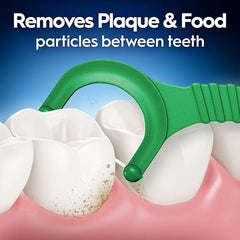 Oral-B Glide Complete Floss Picks, Dental Floss Picks, Scope Outlast, 75-ct, Toothpicks Floss Picks Retailxpres