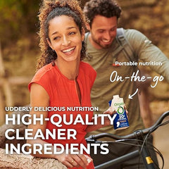 Orgain Clean Protein Shake, Grass Fed Dairy, Creamy Chocolate Fudge - 20g Whey High Protein, Kosher, Ready to Drink, Low Net Carbs, Gluten Free, No Soy Ingredients, 11 Fl Oz (Pack of 12) Retailxpres