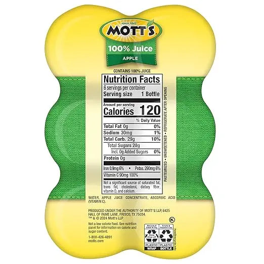 Mott’s Original Apple Juice 24 Pack
