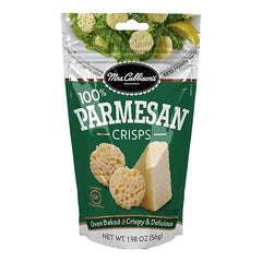 Mrs. Cubbison's Flavor 100 Real Keto Friendly Great for Snacking and Salad Topper, Parmesan Cheese Crisps, 1.98 Ounce Retailxpres