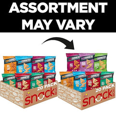 PopCorners Popped Corn Snacks, Sampler Pack, 1 Ounce (Pack of 20) (Assortment May Vary) Retailxpres
