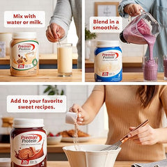 Premier Protein Powder, Vanilla Milkshake, 30g Protein, 1g Sugar, 100% Whey Protein, Keto Friendly, No Soy Ingredients, Gluten Free, 17 Servings, 23.3 Ounces Retailxpres