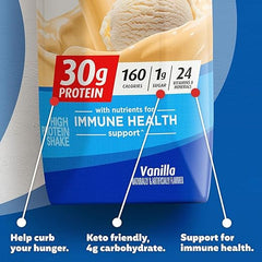 Premier Protein Protein Shake, Vanilla, 30g Protein, No Added Sugar, 11 fl oz Pack of 12 (Packaging May Vary) Retailxpres