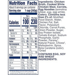 Progresso Traditional, Chicken Noodle Soup, Ready To Serve, 19 oz., 4 Pack Retailxpres