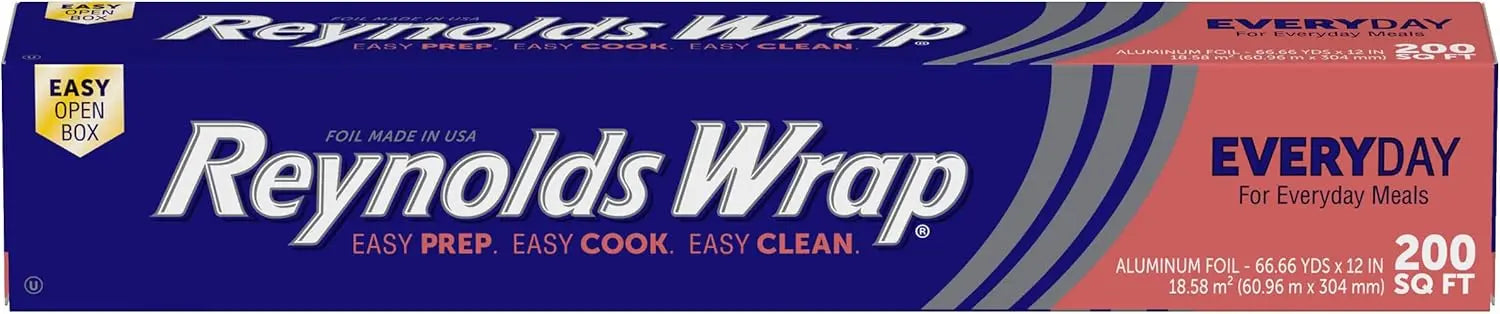 Reynolds Wrap Aluminum Foil (200 Square Foot Roll) Retailxpres