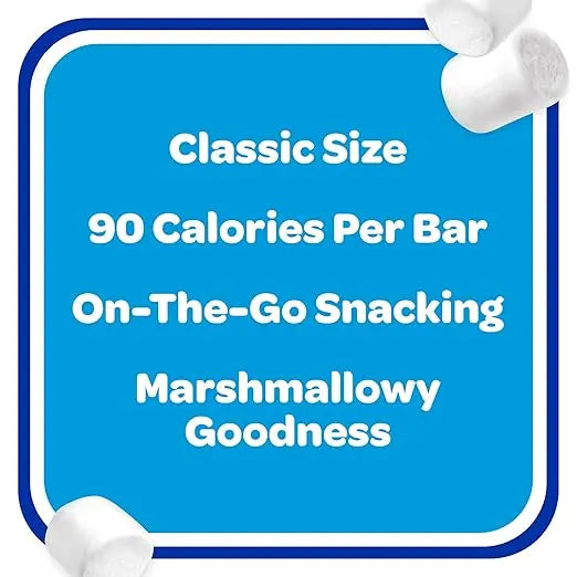 Rice Krispies Treats Crispy Marshmallow Squares, Kids Snacks, Snack Bars, Original, 31.2oz Box (40 Bars) Retailxpres