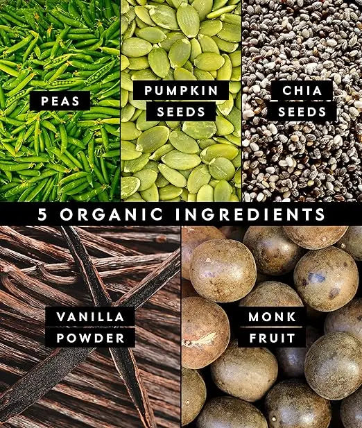 Truvani Vegan Pea Protein Powder | Vanilla | 20g Organic Plant Based Protein | 18 Servings | Keto | Gluten & Dairy Free | Low Carb | No Added Sugar Retailxpres