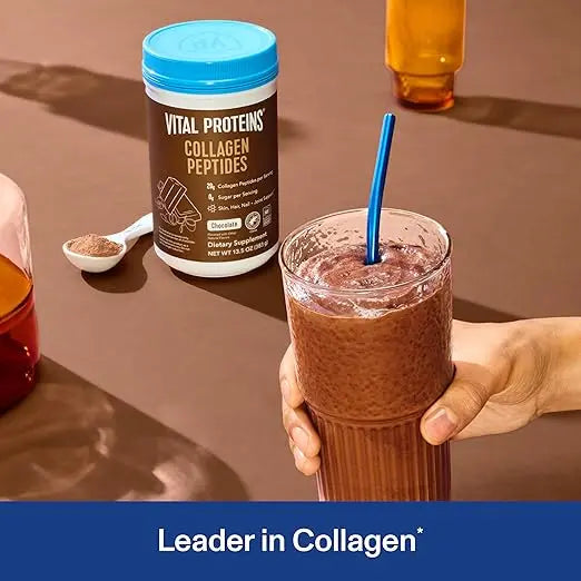 Vital Proteins Collagen Peptides Powder - Chocolate Powder for Hair, Nail, Skin, Bone & Joint Health, 13.5oz Retailxpres