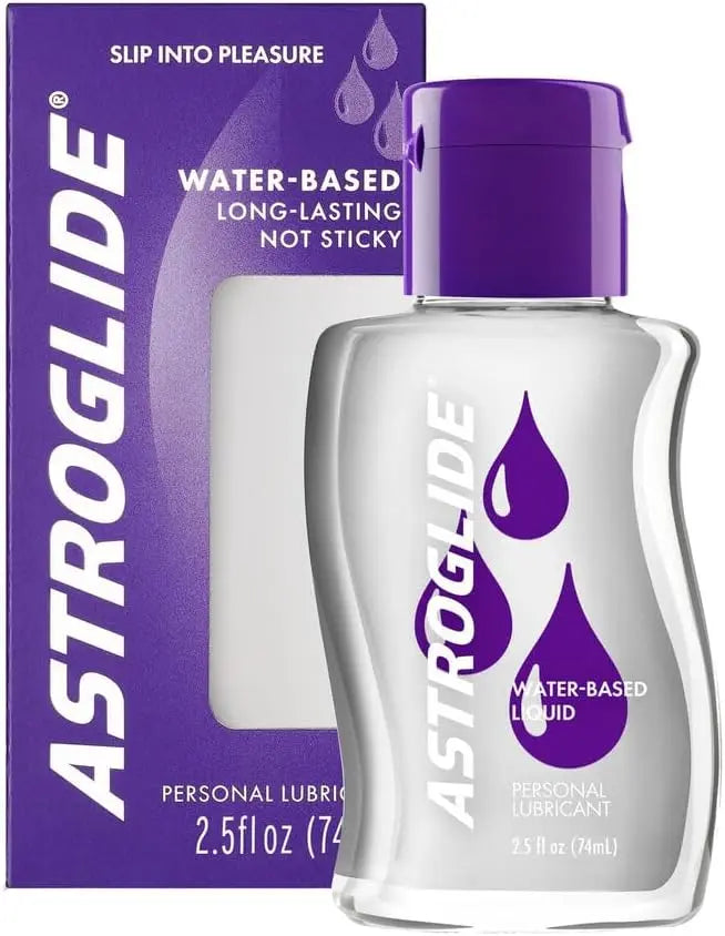 Astroglide Water Based Lube (2.5oz) – Liquid Personal Lubricant for Men, Women and Couples, Toy-Safe, Travel-Friendly Size Ifelshop