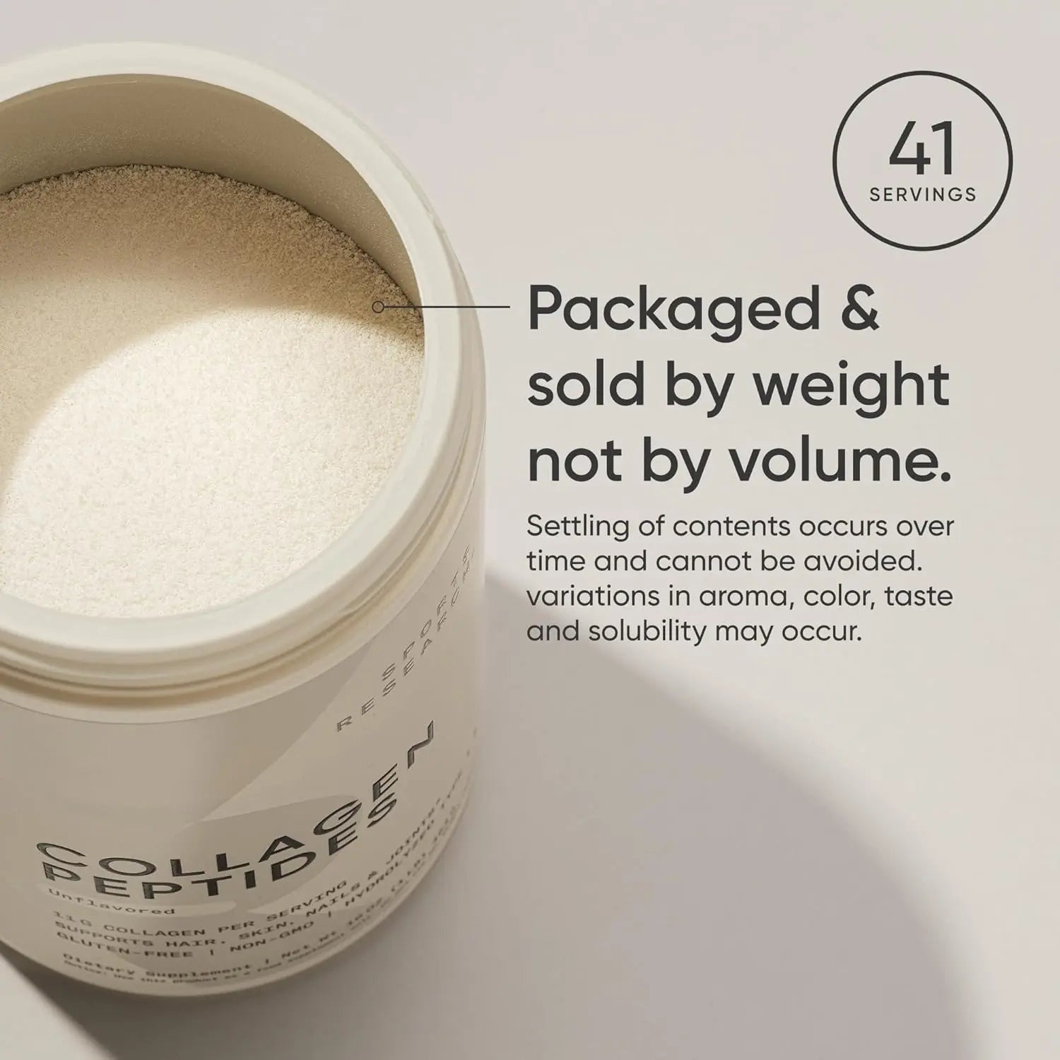 Sports Research Collagen Peptides Powder Hydrolyzed Type 1 & 3 Collagen for Women and Men Ifelshop