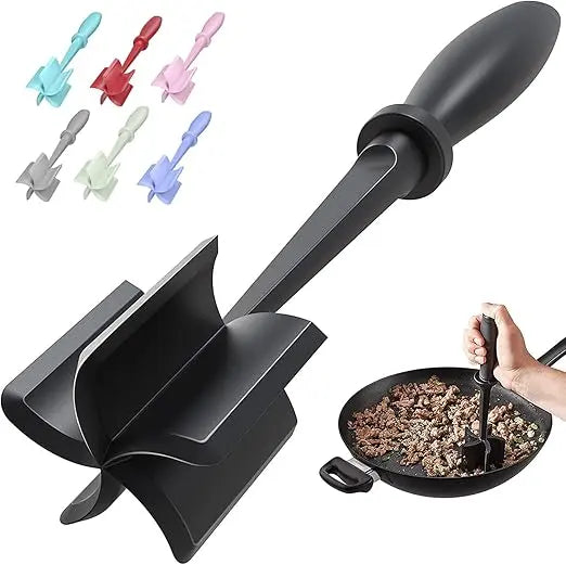 Premium Meat Chopper Utensil for Ground Beef, Hamburger, and Everyday Cooking Retailxpres