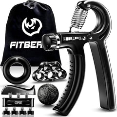 FitBeast Grip Strengthener Forearm Strengthener Hand Grips Strengthener Kit - 5 Pack Adjustable Resistance Retailxpres