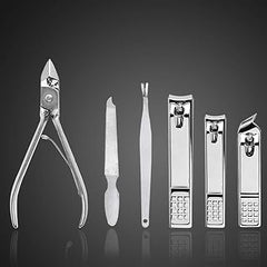 Nail Clippers Set Fingernail and Toenail Clipper Cutters, Manicure Pedicure Kit 18 Pieces Stainless Steel Professional Grooming Kits, Nail Care Tools with Luxurious Travel Case Retailxpres
