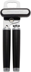 KitchenAid Classic Multifunction Can Opener and Bottle Opener Easy to Use, Razor Sharp Stainless Steel Cutting Wheel, Soft Ergonomic Handles, Black Retailxpres