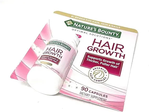 Nature's Bounty Hair Growth Supplement, 1 Per Day, Clinically Shown to Support Thicker, Fuller Hair, with Biotin, Silicon & Arginine, 90 Capsules Retailxpres