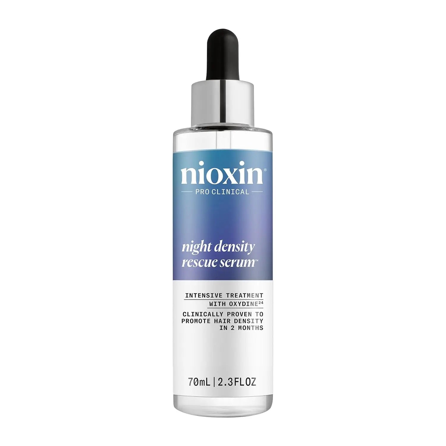 Nioxin Night Density Rescue Serum – Overnight Hair Thickening Treatment to Help Reduce Breakage and Support Fuller-Looking Hair with Oxydine (2.4 fl oz) Ifelshop