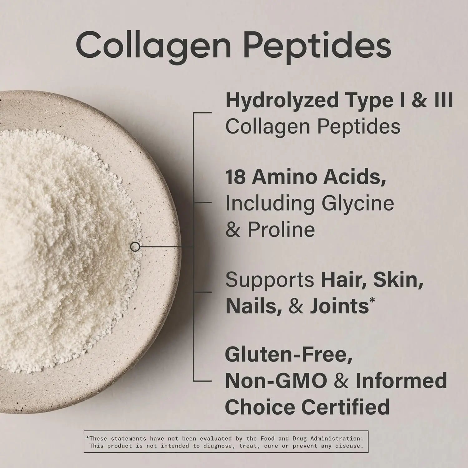 Sports Research Collagen Peptides Powder Hydrolyzed Type 1 & 3 Collagen for Women and Men Ifelshop
