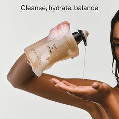 Salt & Stone Body Wash with Antioxidants for Deep Moisture | For Women & Men, Sulfate, Paraben, & Dye Free, Leaving Skin Soft and Hydrated | Bergamot & Hinoki 15.2 fl oz Retailxpres