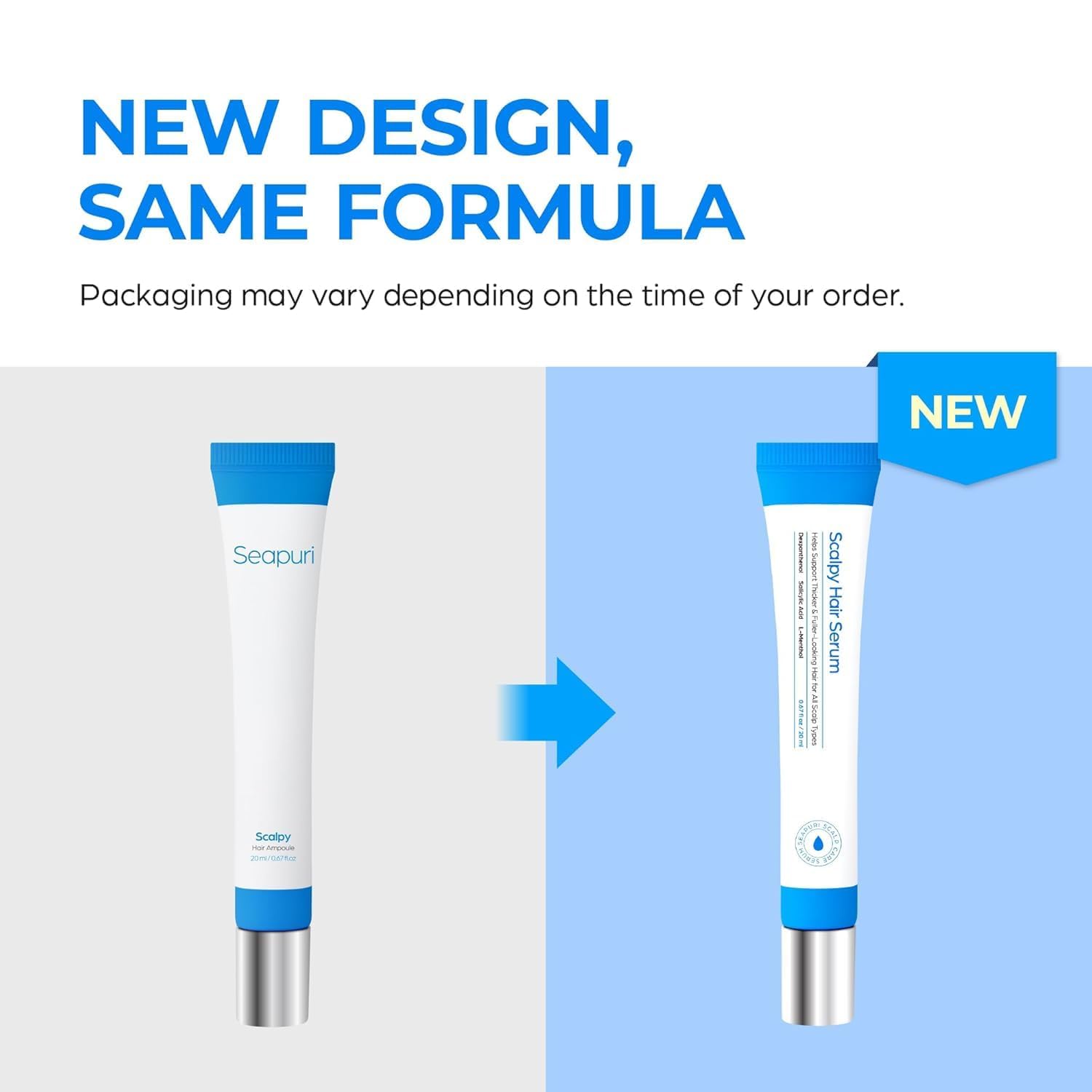 Scalpy Hair Growth Serum for Men & Women - Scalp Treatment for Hair Loss & Thinning with Salicylic Acid, Menthol & Dexpanthenol, Non-Greasy Ifelshop