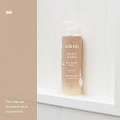 Cremo White Jasmine Amber Skin Moisturizing Body Wash for Women, Notes of White Jasmine, Red Currant, and Sweet Amber, 16 Fl Oz Ifelshop