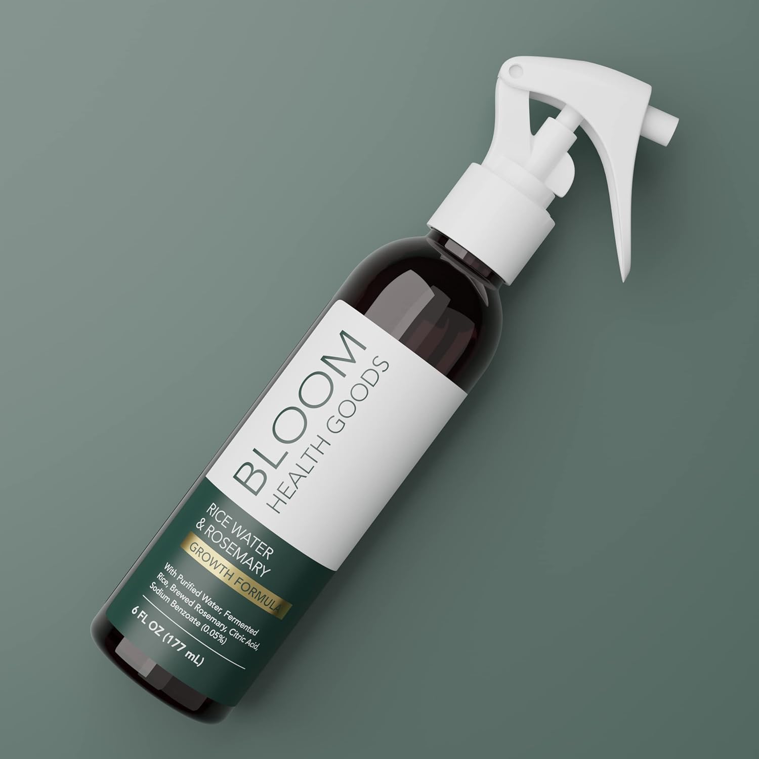 Rosemary & Fermented Rice Water Hair Growth Spray – Whole Plant Natural Ingredients for Strong, Healthy Hair (6 oz) Ifelshop