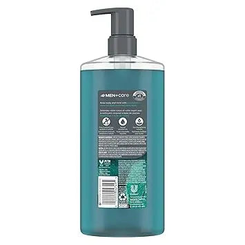 DOVE MEN + CARE Body Wash Eucalyptus & Cedar Oil Plant-Based Moisturizing Body Wash for Men, 26oz Retailxpres