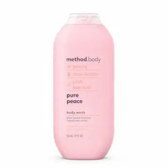 Method Body Wash, Pure Peace, Paraben and Phthalate Free, 18 oz (Pack of 1)